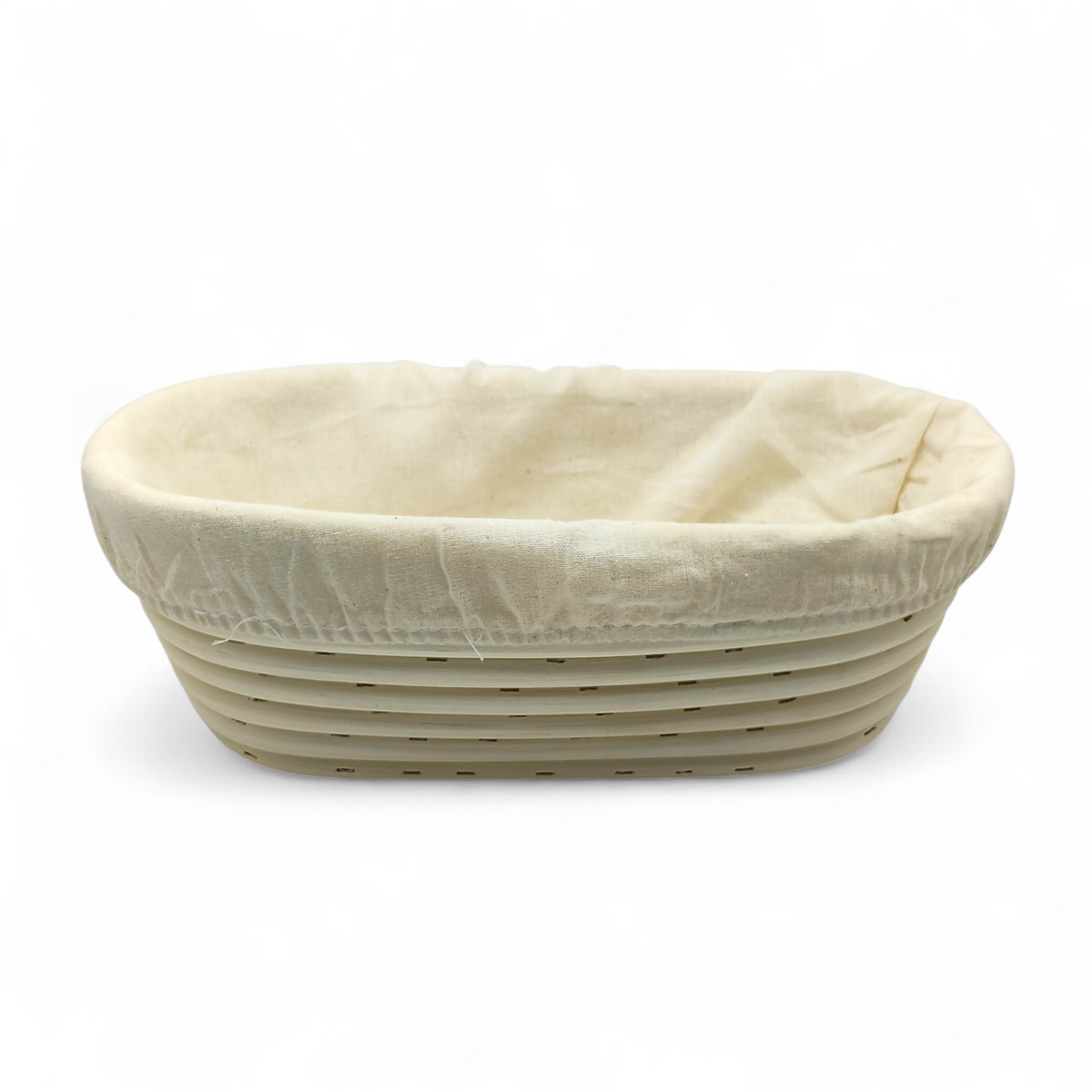 25cm Oval Banneton with Cloth Liner